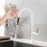 Touch Pull Out Sensor Water Tap Rotate Faucet