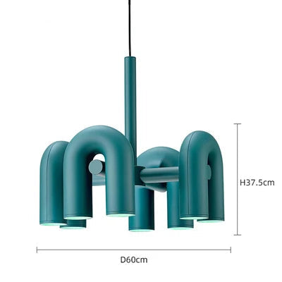 Modern Simple Bauhaus U Shaped Pendant Lamp