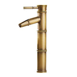Brass Basin Tap Hot Cold Two Pipes Bathroom Faucet