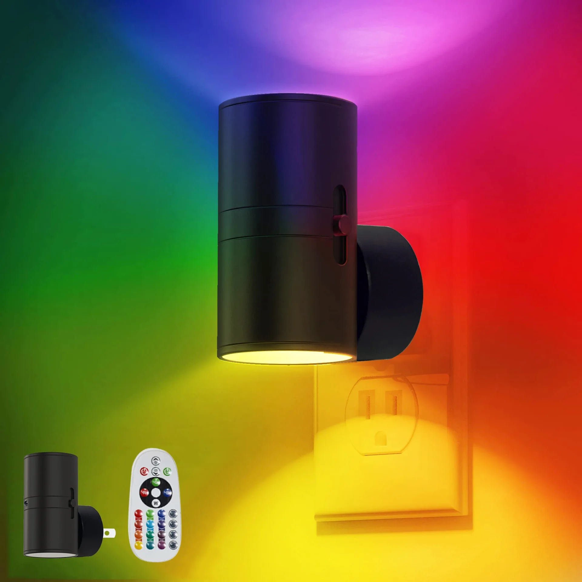 LED RGB Remote Control Dimming Tube Light Lamp
