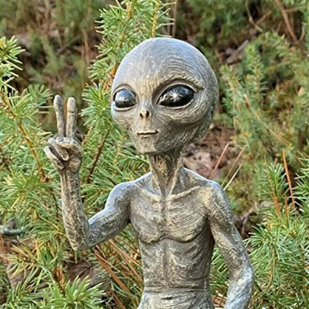 Decoration of Garden Figure Martian Alien