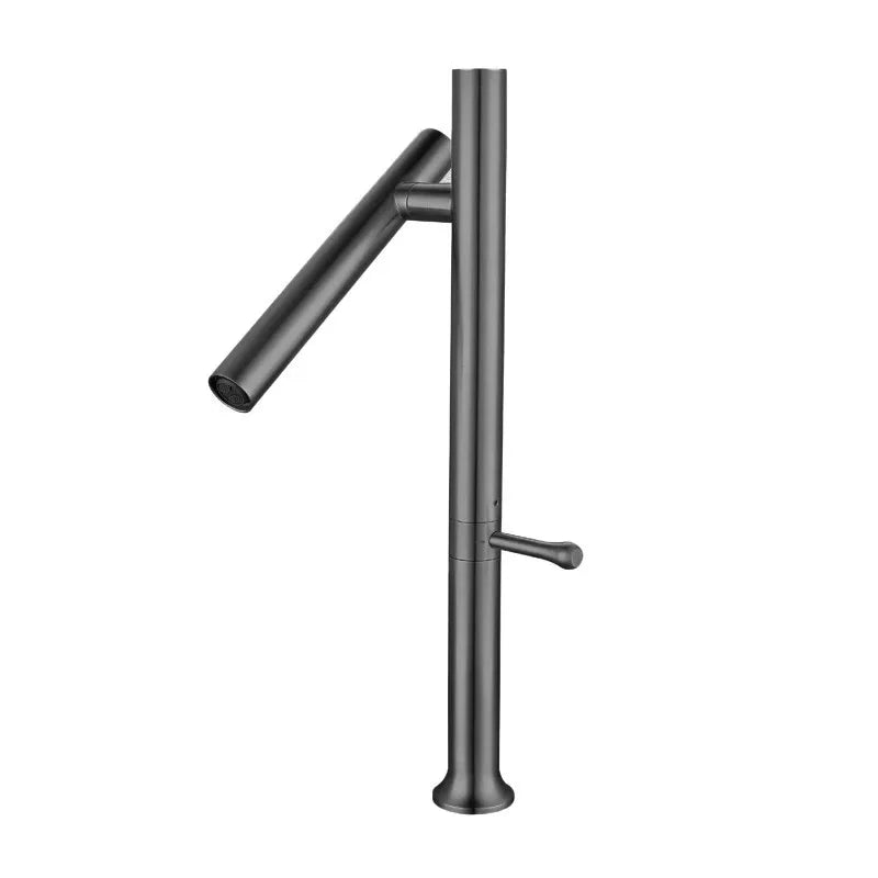 Single Handle 360 Rotation Folding Kitchen Faucet