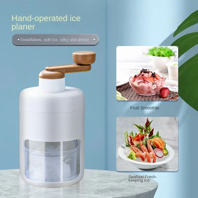 Shaved Ice Machine Small Manual Crusher