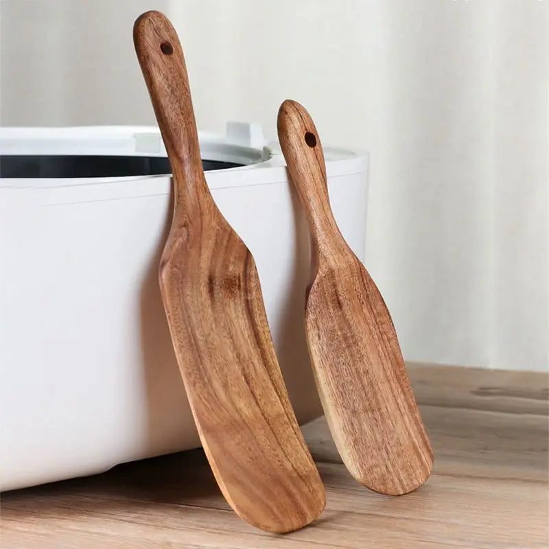 Wooden Kitchen Utensils, Spatula, Spoon