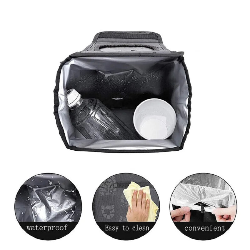 Waterproof Car Trash Can Portable Accessory Organizer