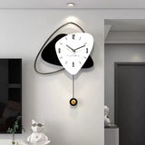 Wall Clock European Pendulum Digital Modern Aesthetic