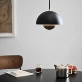 Nordic Flower Semicircular Hanging Pendant Lamp