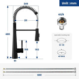 360° Rotation Sprayer Extendable 3 Jet Kitchen Faucet