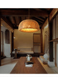 Rattan Bamboo Ceiling Hanging Lamp Pendant Light