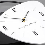 Wall Clock European Pendulum Digital Modern Aesthetic