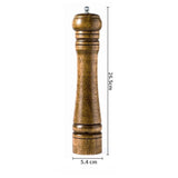 Wooden Salt, Pepper and Spice Grinder Ceramic Grinder