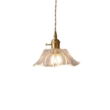 Modern Glass LED Pendant Switch Hanging Lamp