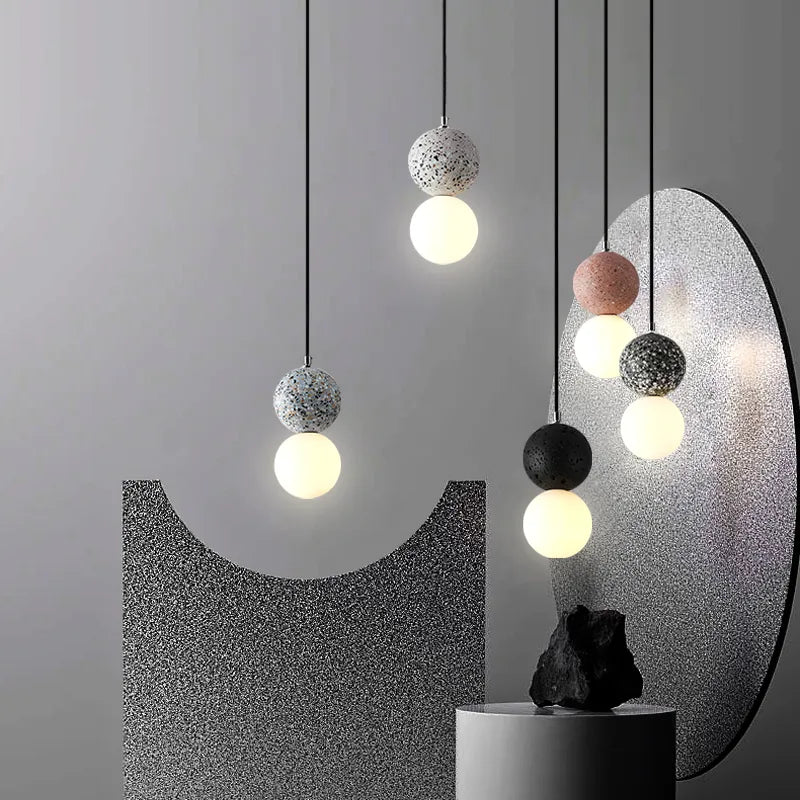 Modern Nordic Crystal LED Pendant Lights