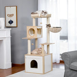 Multi-Level Park Type Cat Tree Tower with Scratching Post