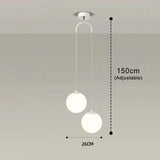 Round LED Nordic Hanging Lamp Pendant Lights