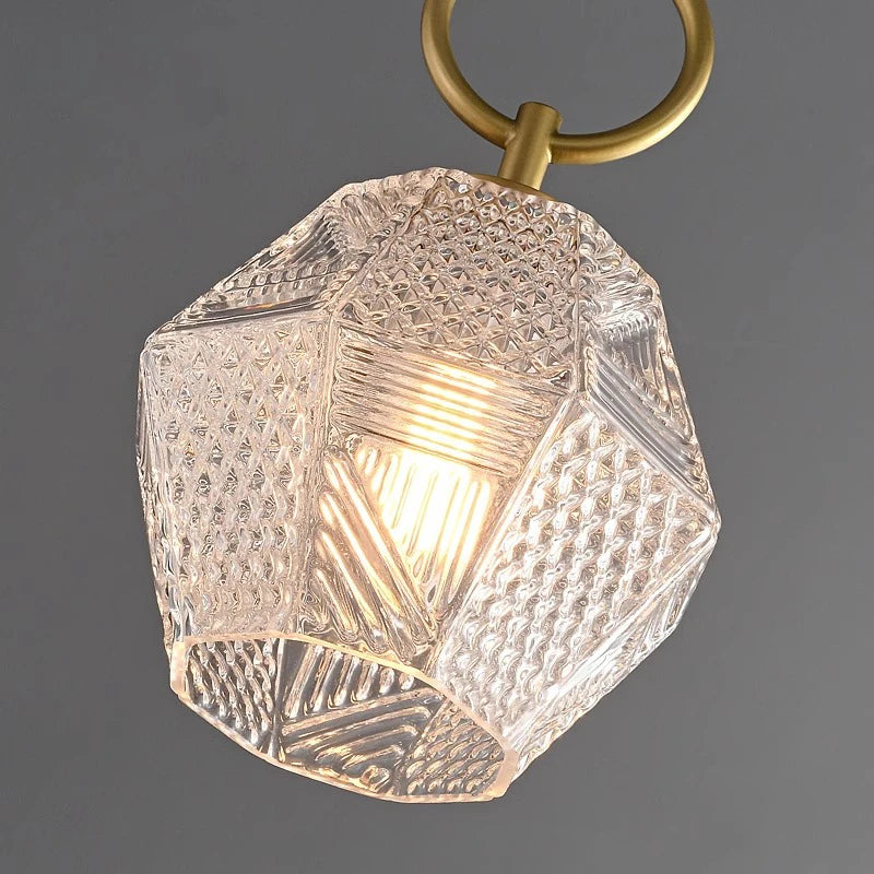 Creative Glass Luxury Bedside Pendant Light