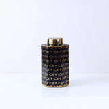 Hexagonal Striped Grid Pot Modern Minimalist Vase