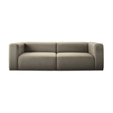 Microfiber Sectional Modern Compressed Sofa