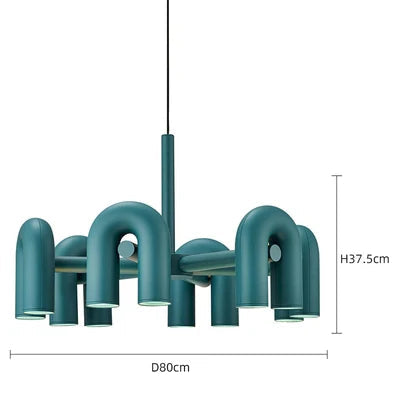 Modern Simple Bauhaus U Shaped Pendant Lamp