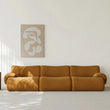 Modular Sectional Compressed Vacuum Sofa
