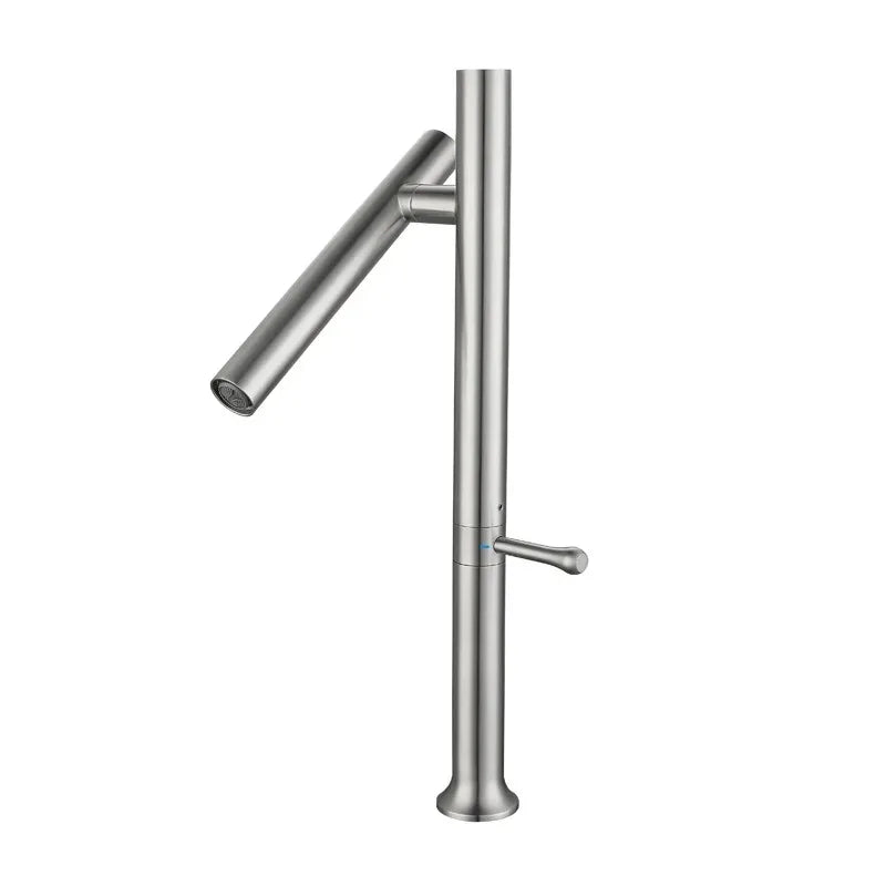 Single Handle 360 Rotation Folding Kitchen Faucet