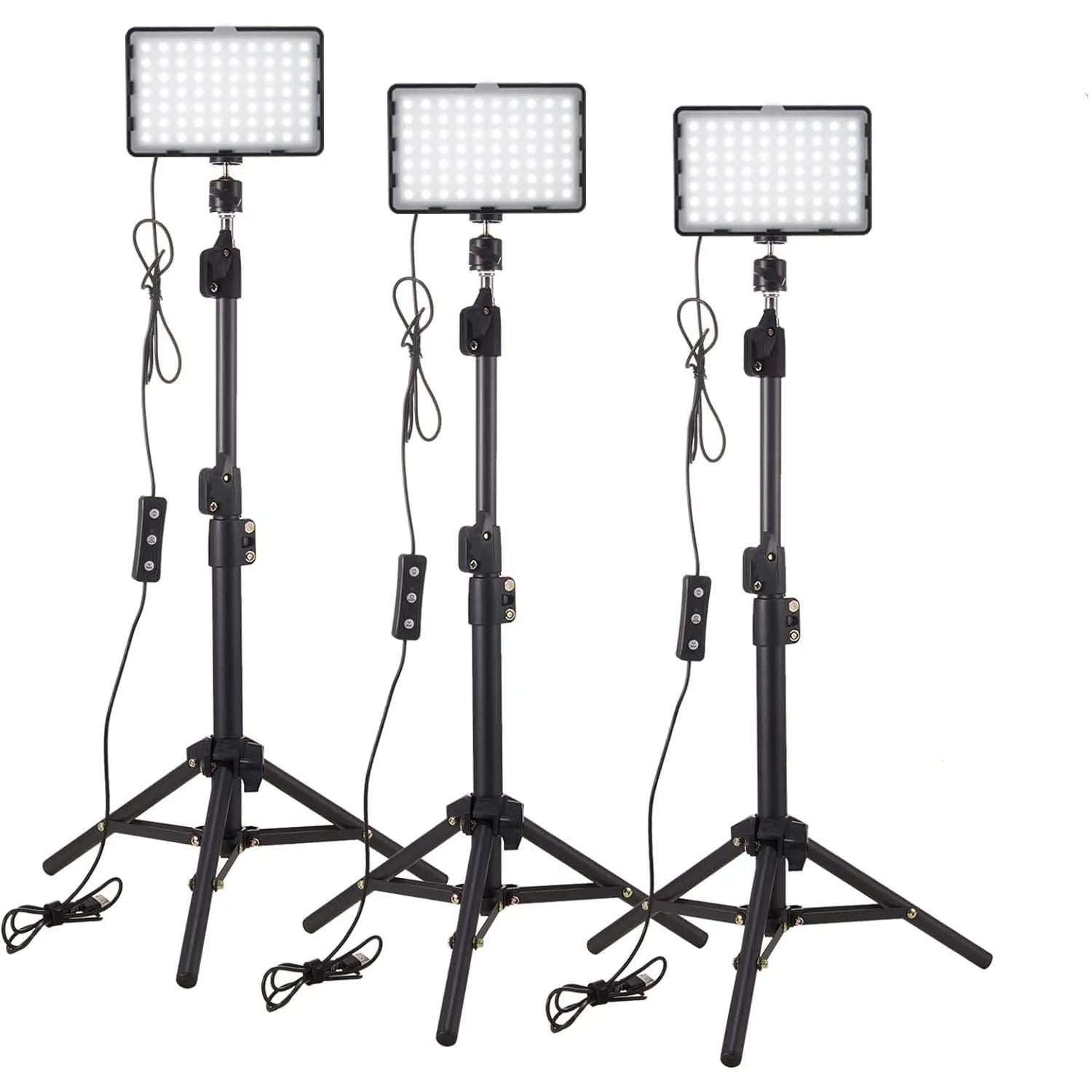 RGB LED Video Photo Studio Lamp Tripod Panel Light
