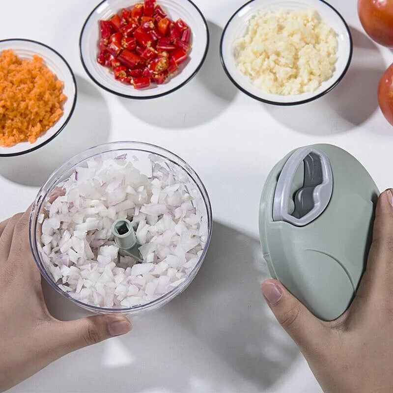 Manual Meat Grinder Press Shredder Vegetable Slicer
