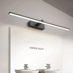 Modern Aluminum Three Colors LED Bathroom Wall Lamp