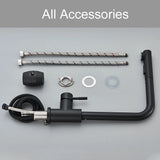 Pull Out Sprayer Nozzle Tap Deck Kitchen Sink Faucet