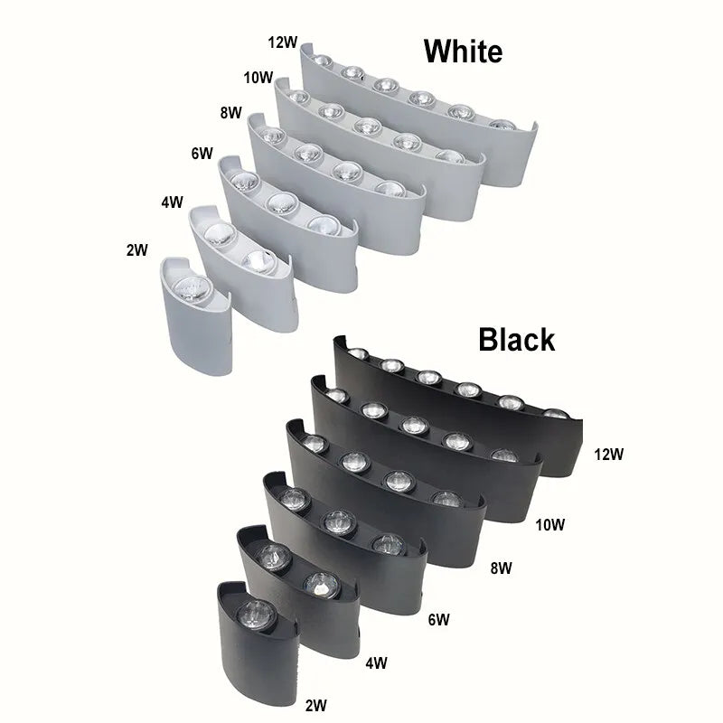 LED Modern Up Down Wall Mount Light Lamp