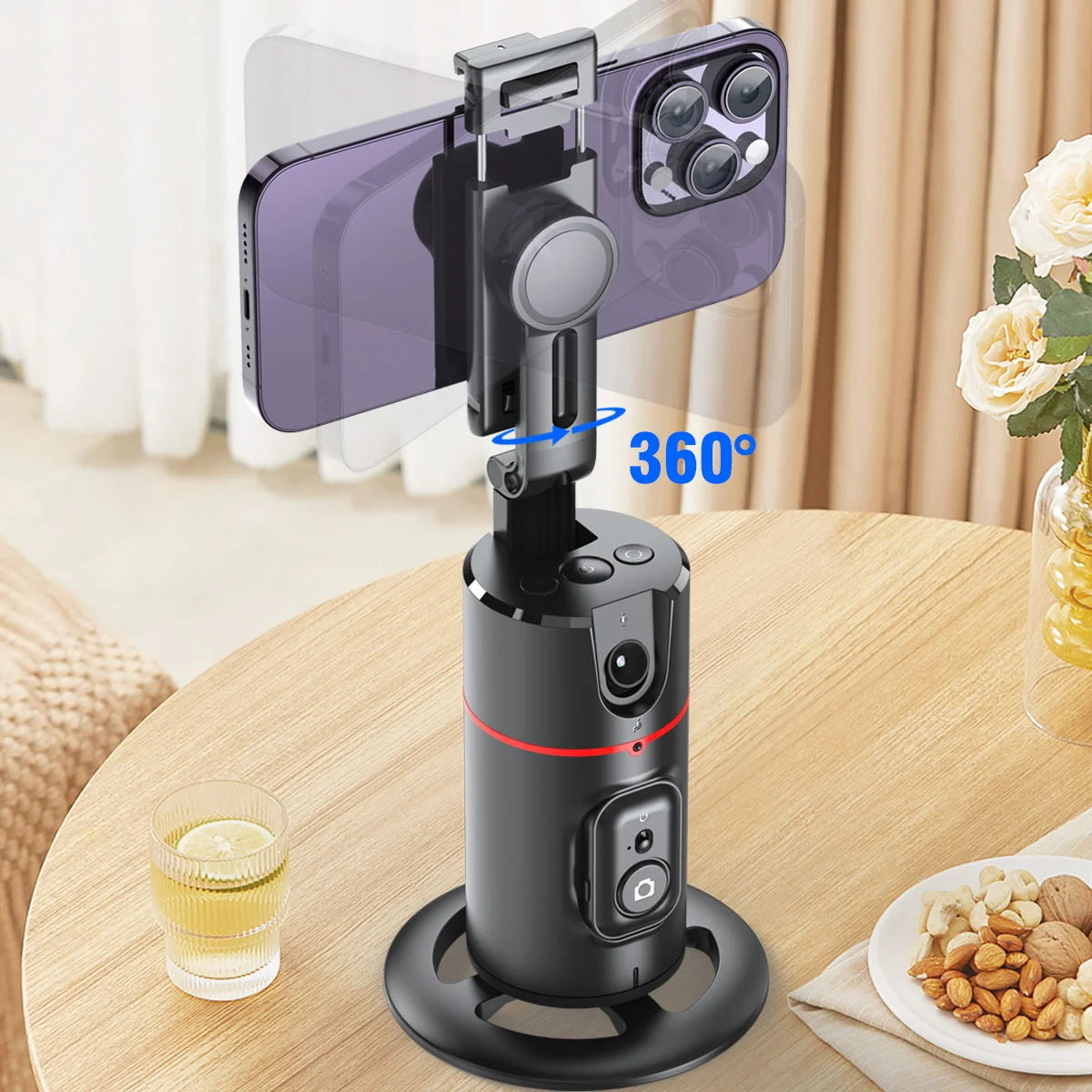 360 Stabilizer Removable Light Stand Wireless Selfie Stick Tripod