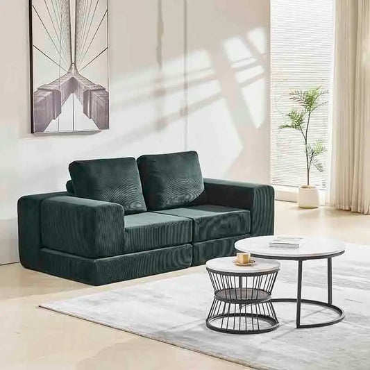 Modern Compressed Sectional Corner Sofa