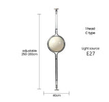 Double Triple Ball Floor Metal Light Lamp