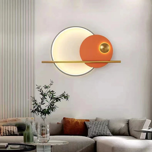 LED Wall Light Sconce Metal Modern Minimalist Lamp