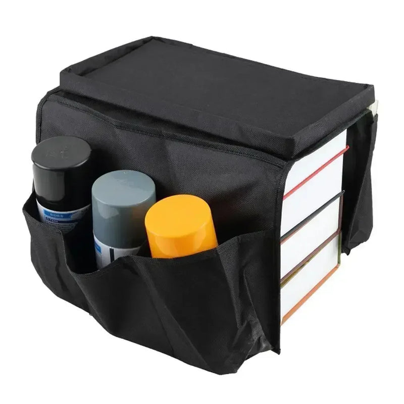 Armrest Organizer Bag For Support With Pockets
