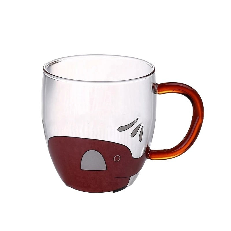 Creative Glass Cup Animal Style Heat-Resistant Glass