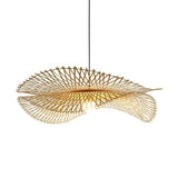 Bamboo Woven Wicker Chandeliers Pendant Lights