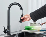 Two Function Single Handle Pull Out Deck Mounted Faucet