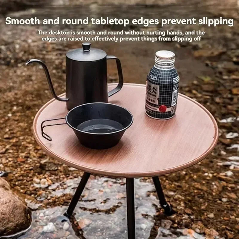 Outdoor Round Leisure Portable Coffee Table