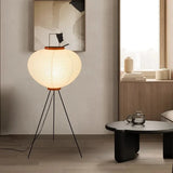 Japanese Paper Standing Light Button Switch Lamp