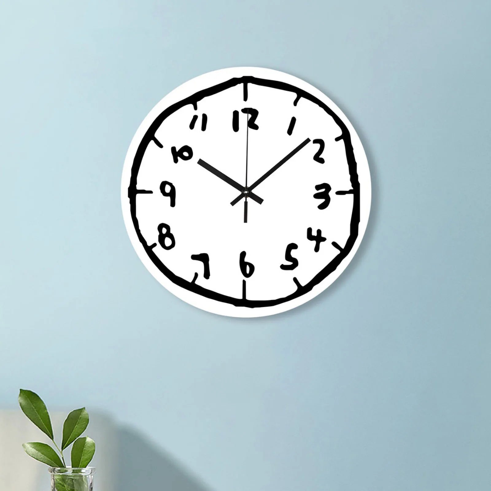 Modern Minimalist Silent Acrylic Hanging Wall Clock