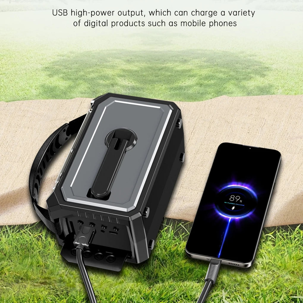 Weather Hand Crank Solar Charging SOS Alarm Radio