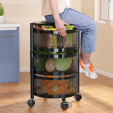 Multifunctional Rotating Storage Rack