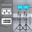 RGB LED Video Photo Studio Lamp Tripod Panel Light