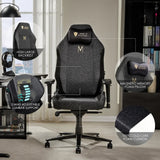 Gaming Ergonomic Lumbar Support Headrest Chair