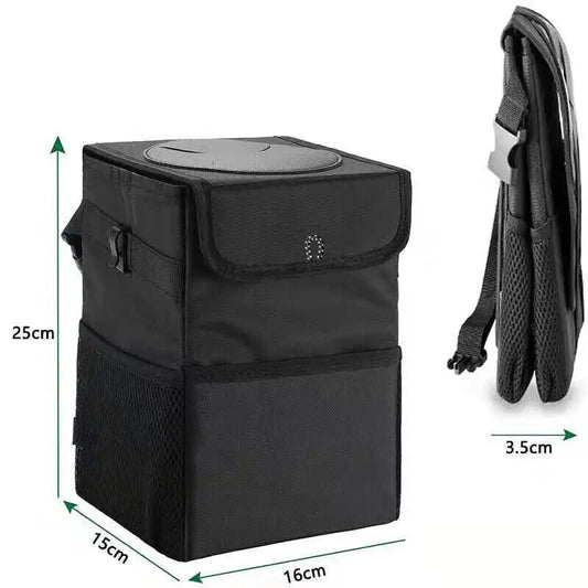 Waterproof Car Trash Can Portable Accessory Organizer