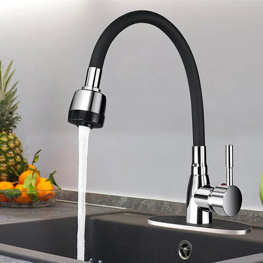 360 Rotating Kitchen Single Handle Deck Mounted Faucet
