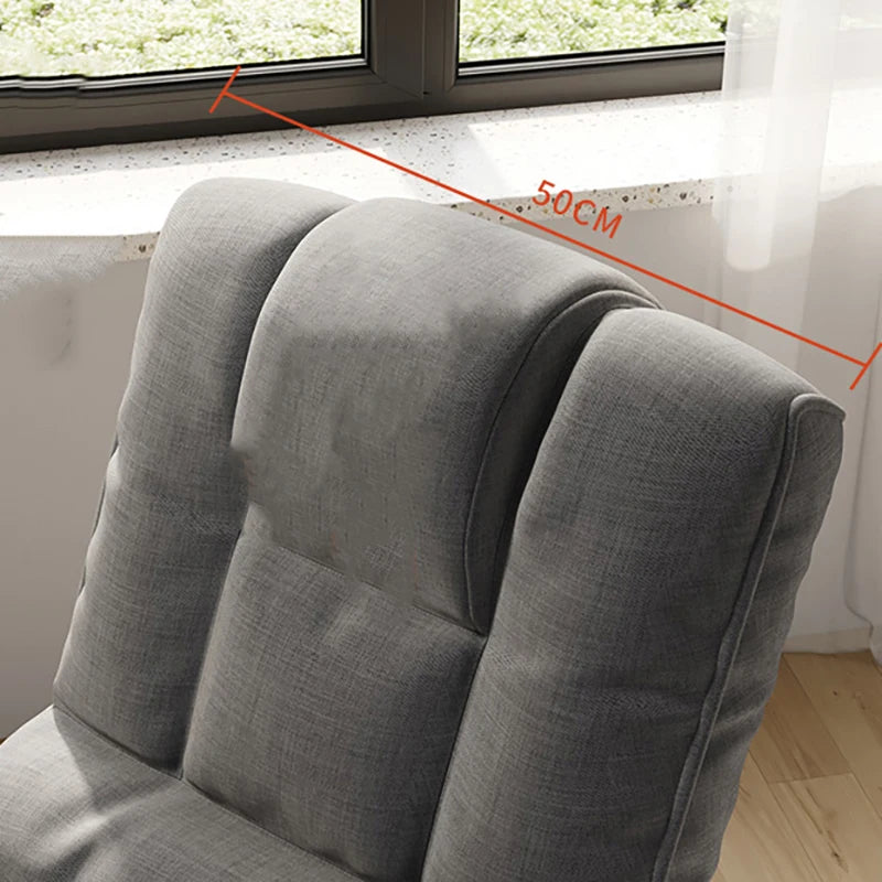 Skrivebord Metal Cushion Armrest Pockets Office Chair