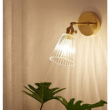 Vintage LED Clear Glass Wall Lamp