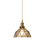 Modern Glass LED Pendant Switch Hanging Lamp